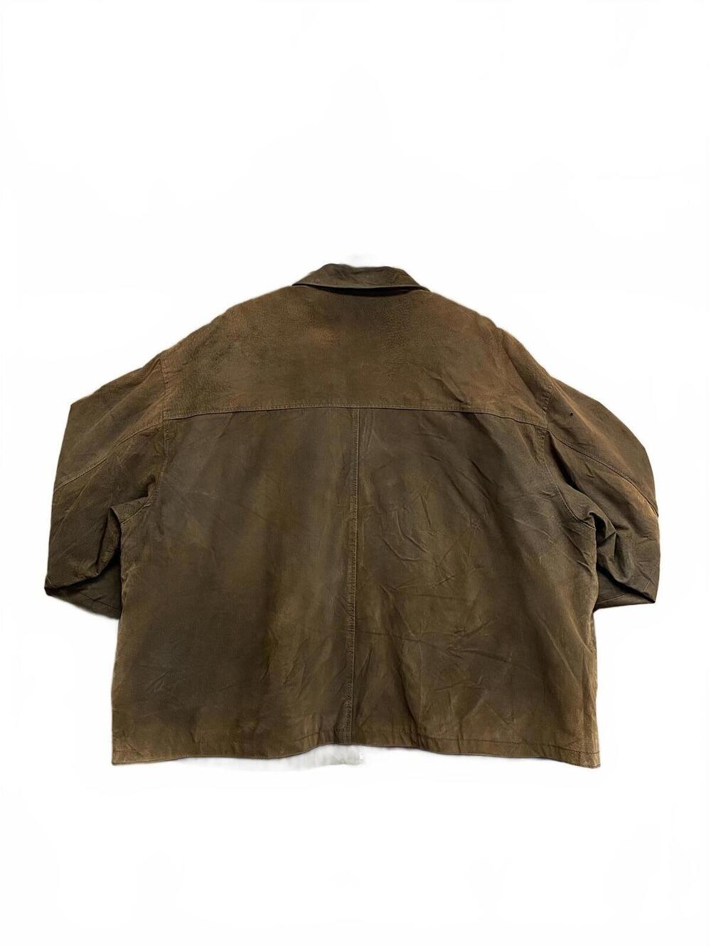 Vtg Sequence Image/Sears Brown Suede Men's Jacket with Quilted Lining Sz 2XL - Picture 2 of 5